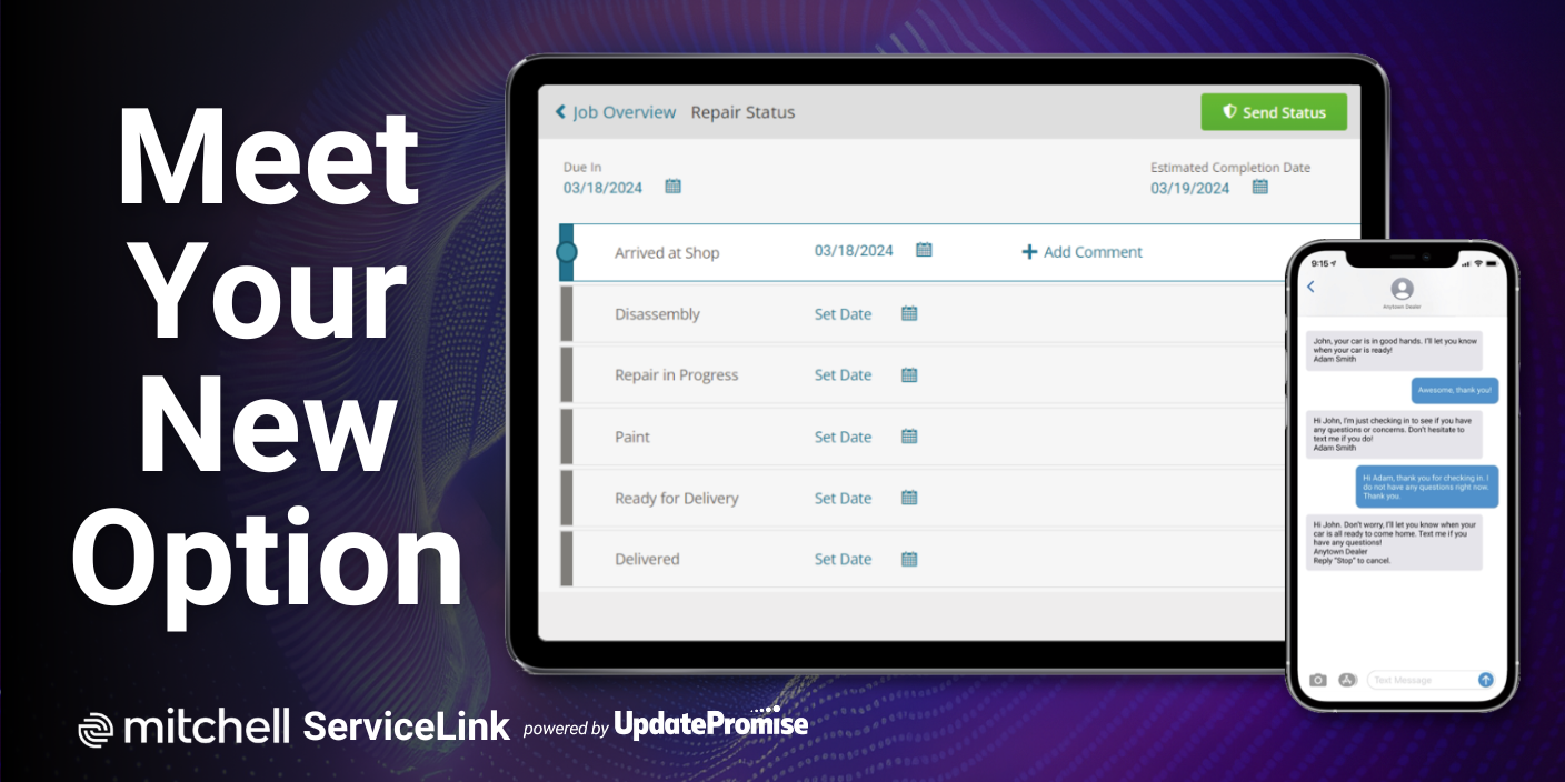 Mitchell Service Link Graphic - UpdatePromise